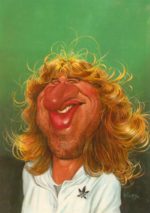 Postkarte: Sebastian Krüger - Steffi Graf