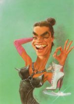 Postkarte: Sebastian Krüger - Katarina Witt