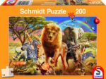 Puzzle 200 Teile Afrikanische Tierwelt 56124