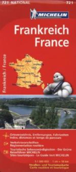 Michelin Karten 721: Frankreich