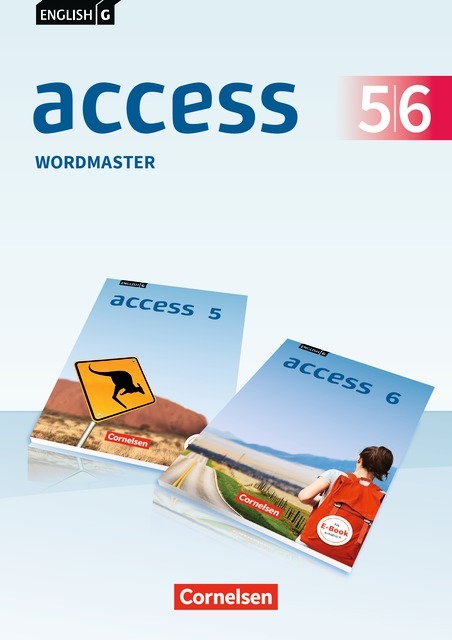 English G Access - Allgemeine Ausgabe Bd. 5 +6 , 9./10. Schuljahr, Wordmaster mit Lösungen