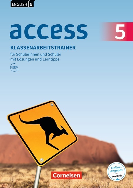 English G Access - Allgemeine Ausgabe Bd. 5: 9. Schuljahr, Klassenarbeitstrainer für Schülerinnen und Schüler mit Lösungen und Lerntipps