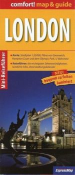 Comfort! map & guide: London Mini-Reiseführer