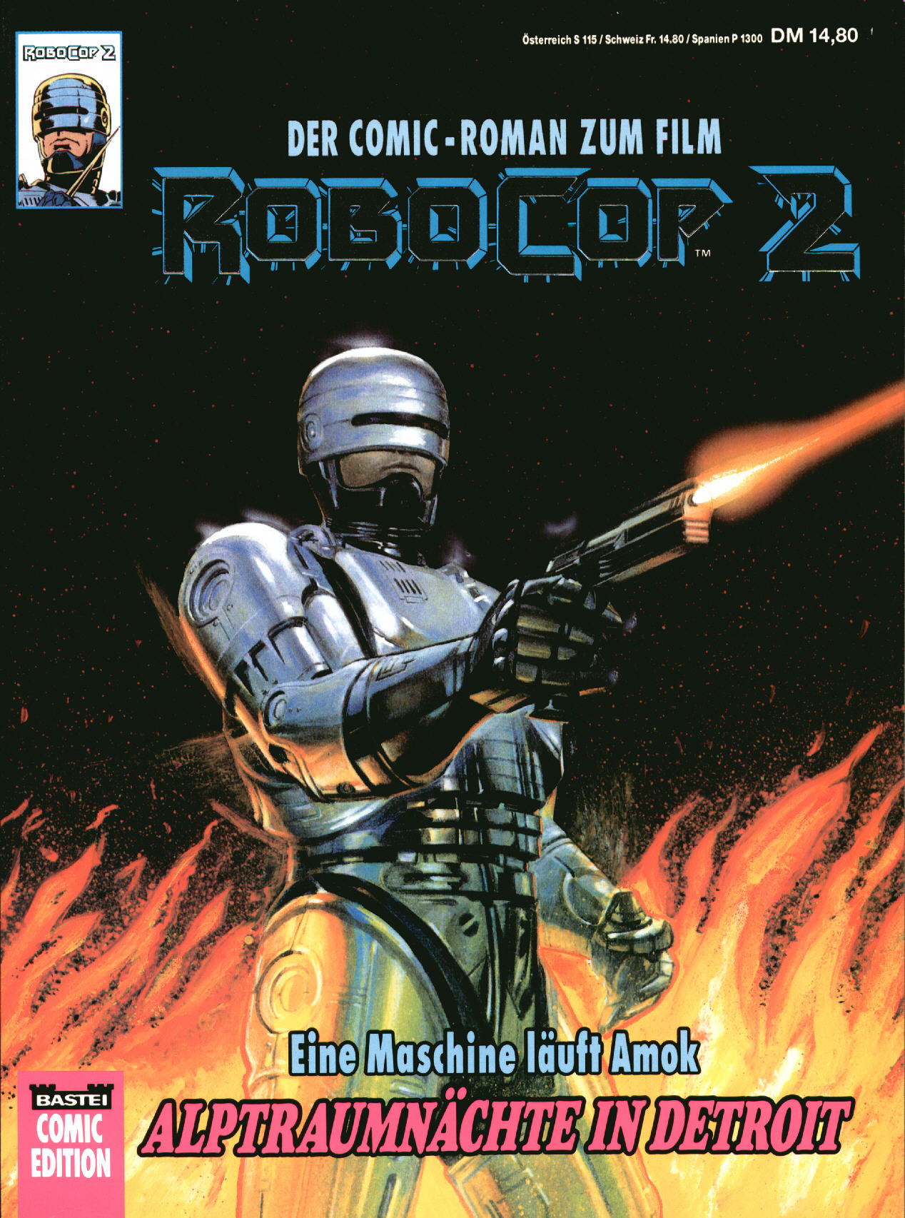 Bastei Comic Edition 72510: Robocop 2 - Alptraumnächte in Detroit